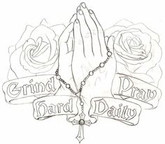 236x207 How To Draw Praying Hands Tattoo Step 10 Drawings