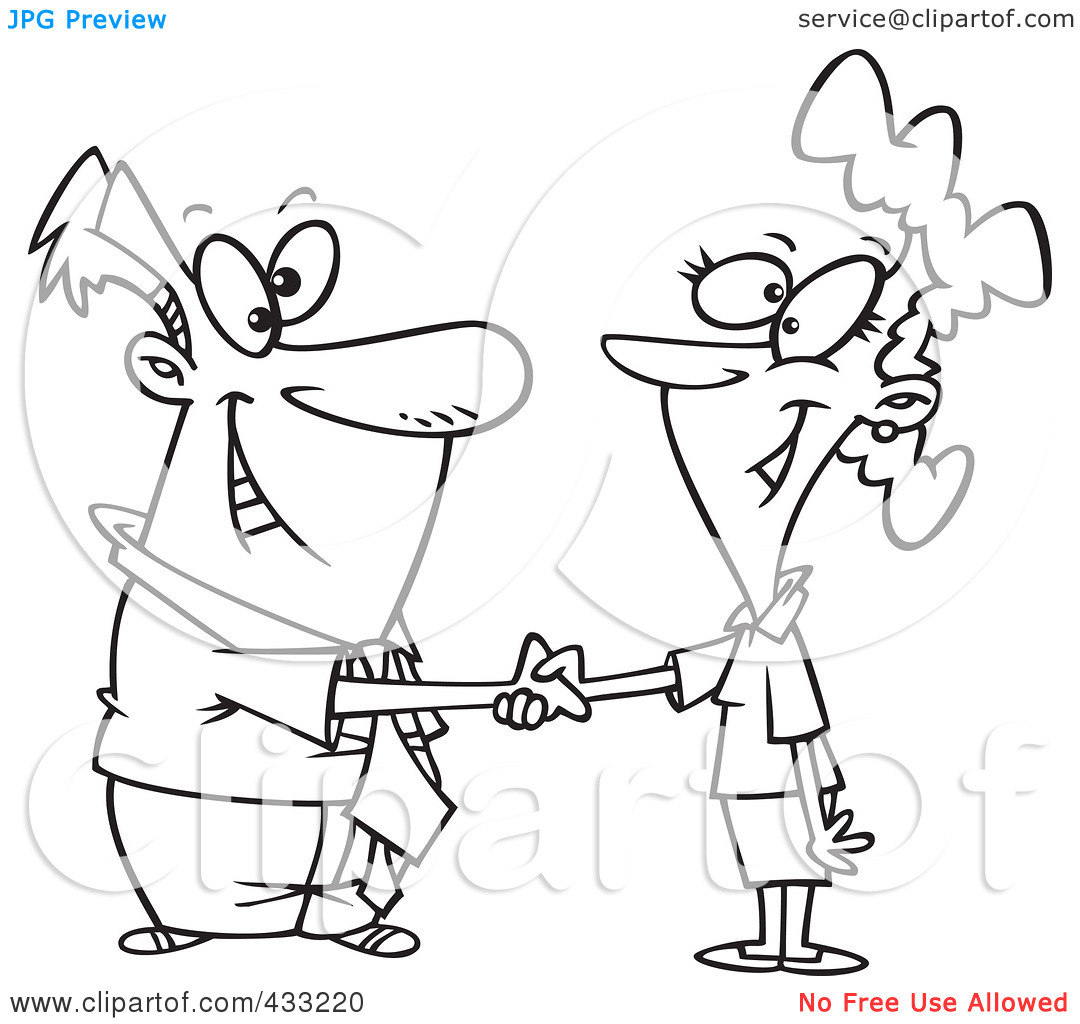 1080x1024 Funny Shaking Hands Clipart