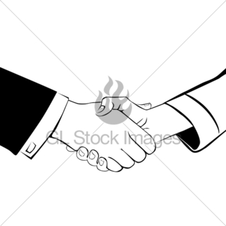 325x325 Global Handshake Icon Gl Stock Images
