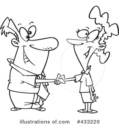 400x420 Handshake Clipart