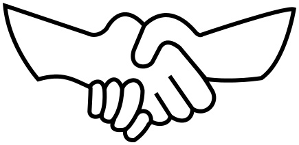435x212 Handshake Outline