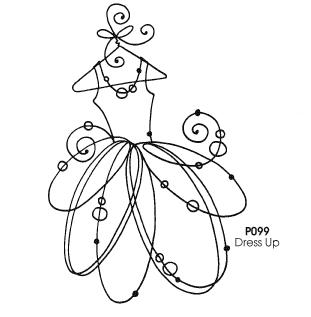 311x317 Dress On Hanger