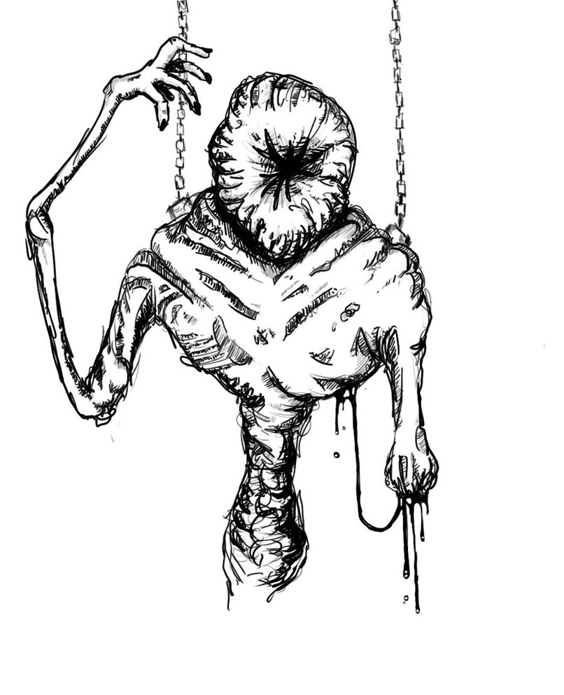 806x992 Hanging Man By Neroskwid