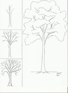 233x320 Draw A Tree I'M Drawing A Blank Drawings, Doodles
