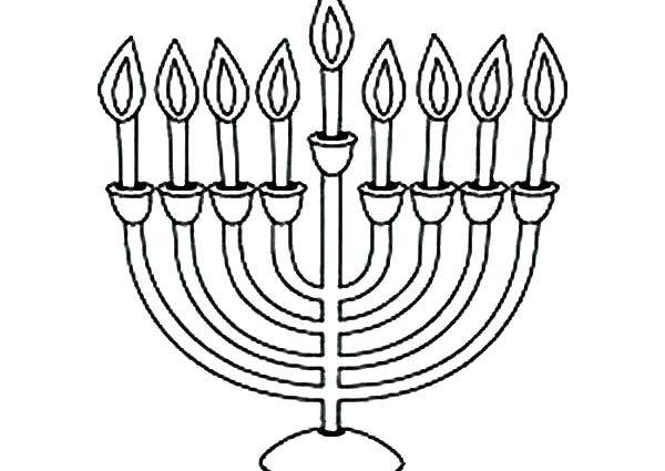 600x425 Pretty Menorah Coloring Page Crayola Photo Colouring Pics Download