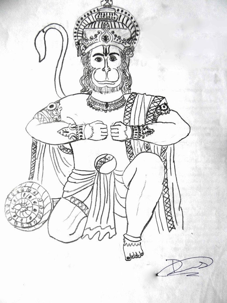 774x1032 Hanuman, The Lord By Karan Verma