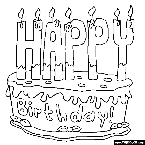 560x560 Happy Birthday Cake 2 Online Coloring Page Jude