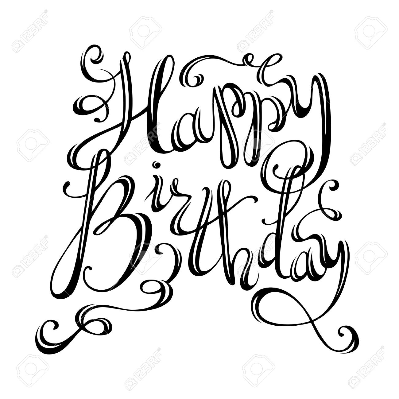 Happy Birthday Cards Drawing at GetDrawings | Free download