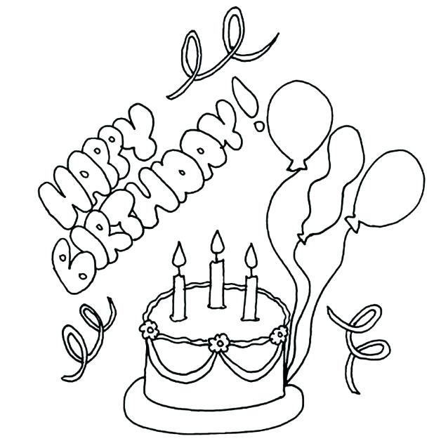 618x638 Happy Birthday Dad Coloring Pages Draw Happy Coloring Pages