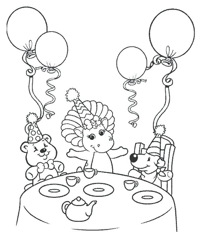 675x793 Coloring Pages For Birthday Barney Happy Birthday Coloring Pages
