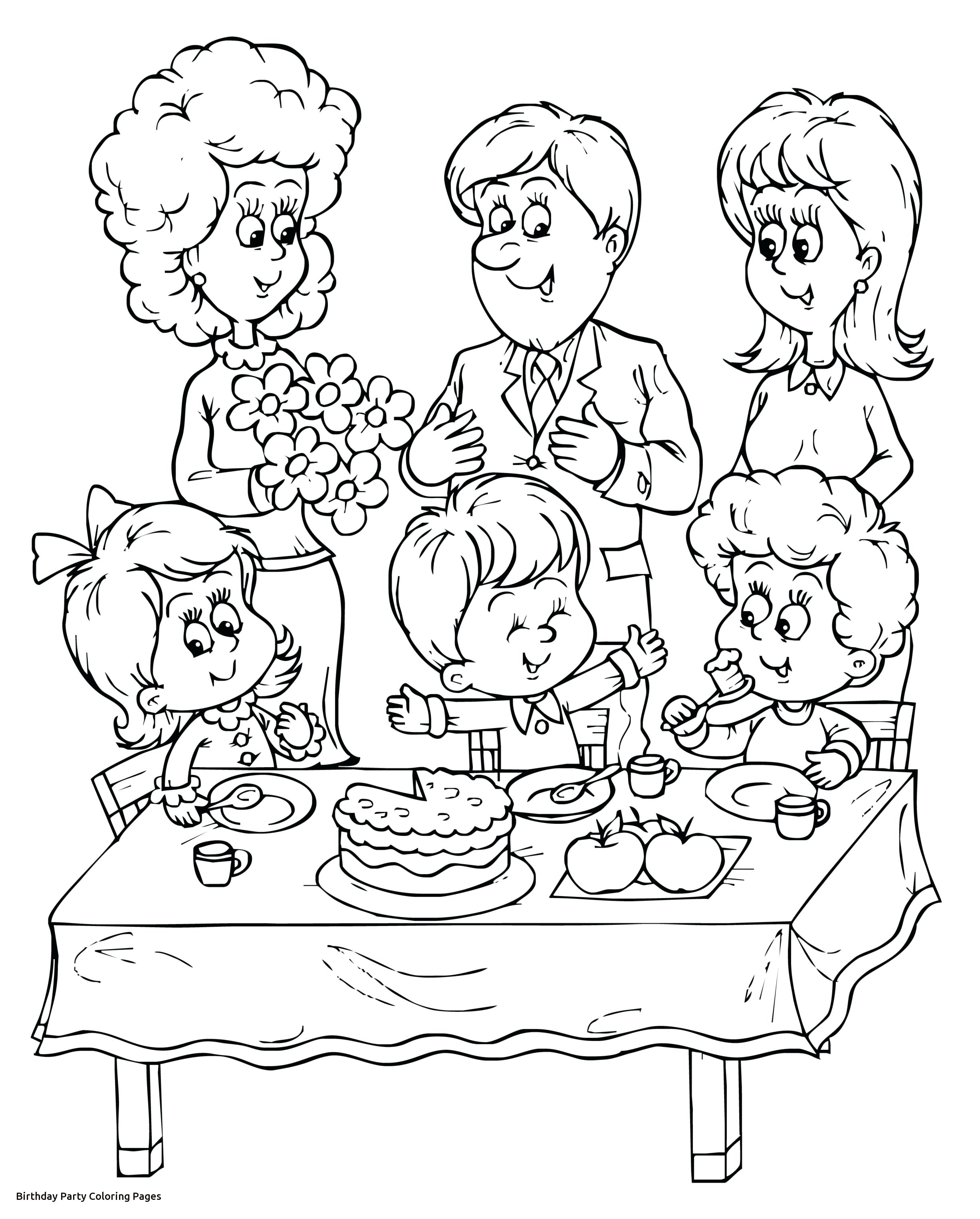 2454x3054 Coloring Coloring Pages Of Happy Birthday Kids Cool Party Cards