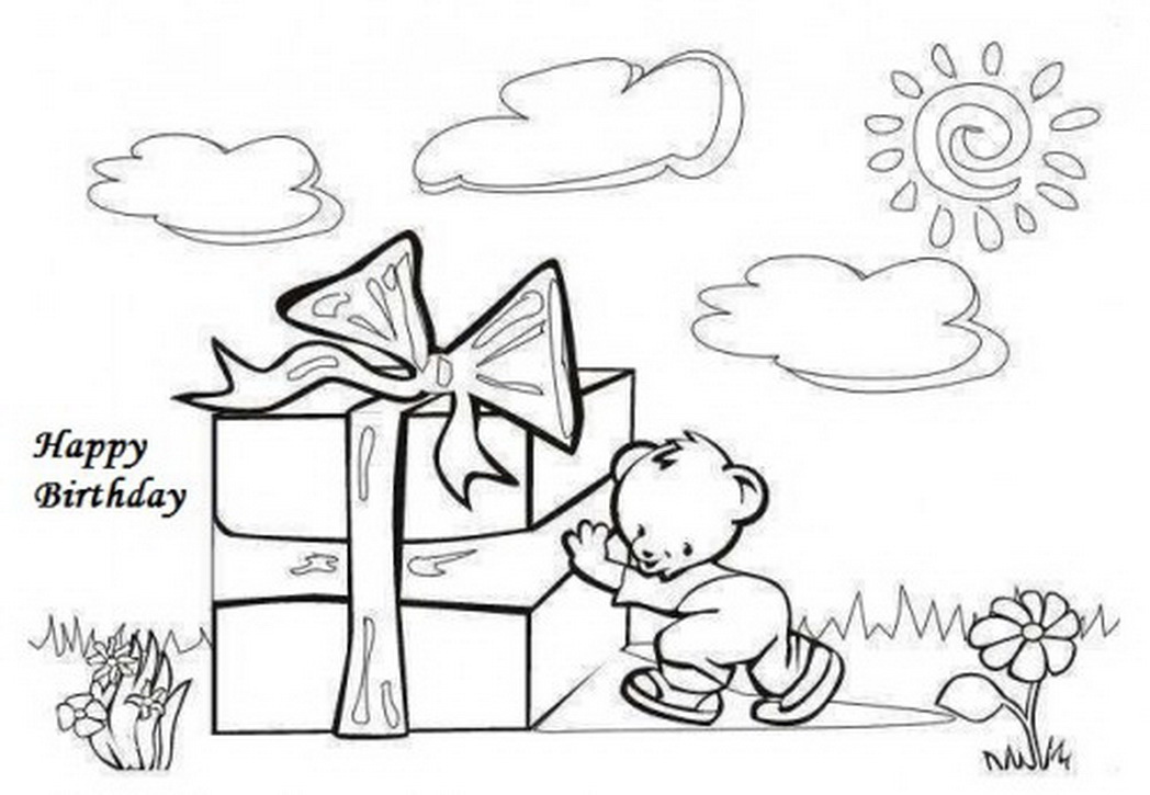 1048x725 Images Happy Teacher Day Greeting Card For Coloring Pages 529779