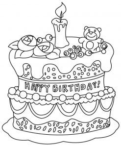 Happy Birthday Drawing Ideas