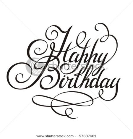 450x470 Drawn Birthday Happy Birthday