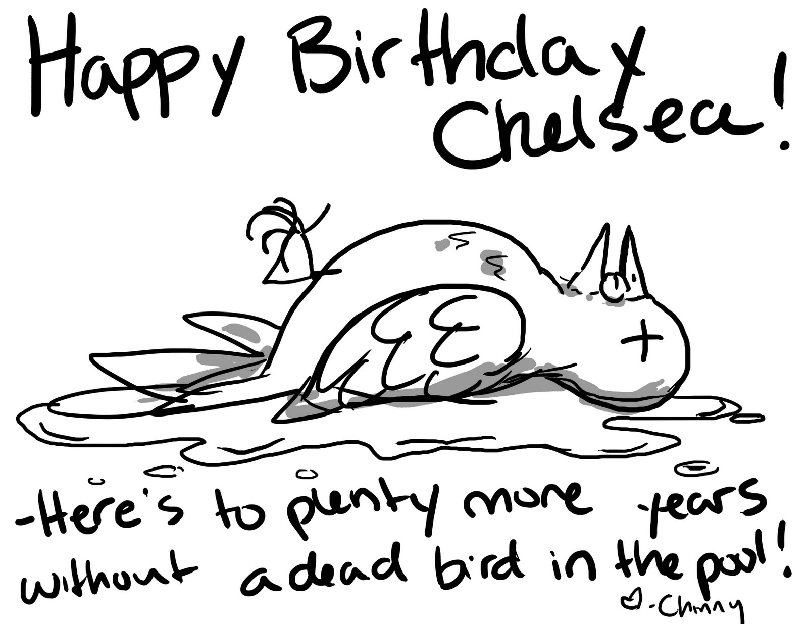 1600x1236 Purely Fictional Happy Birthday Chelsea!!