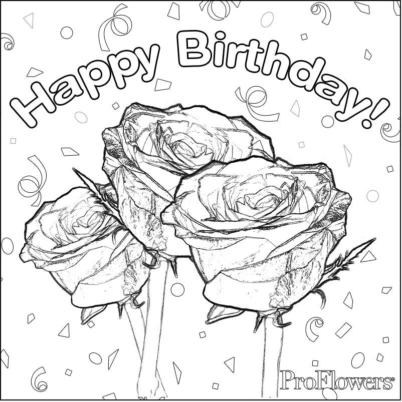 802x803 Happy Birthday Coloring Lesson Coloring Pages For Kids