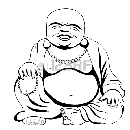 450x450 507 Laughing Buddha Stock Vector Illustration And Royalty Free