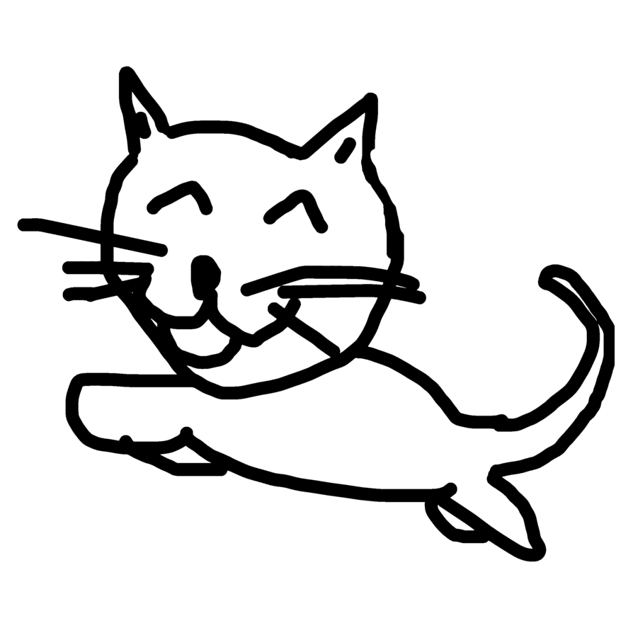 894x894 Happy Cat By Guichearmo