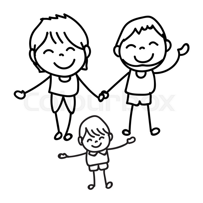 Happy Child Drawing At Getdrawings Free Download