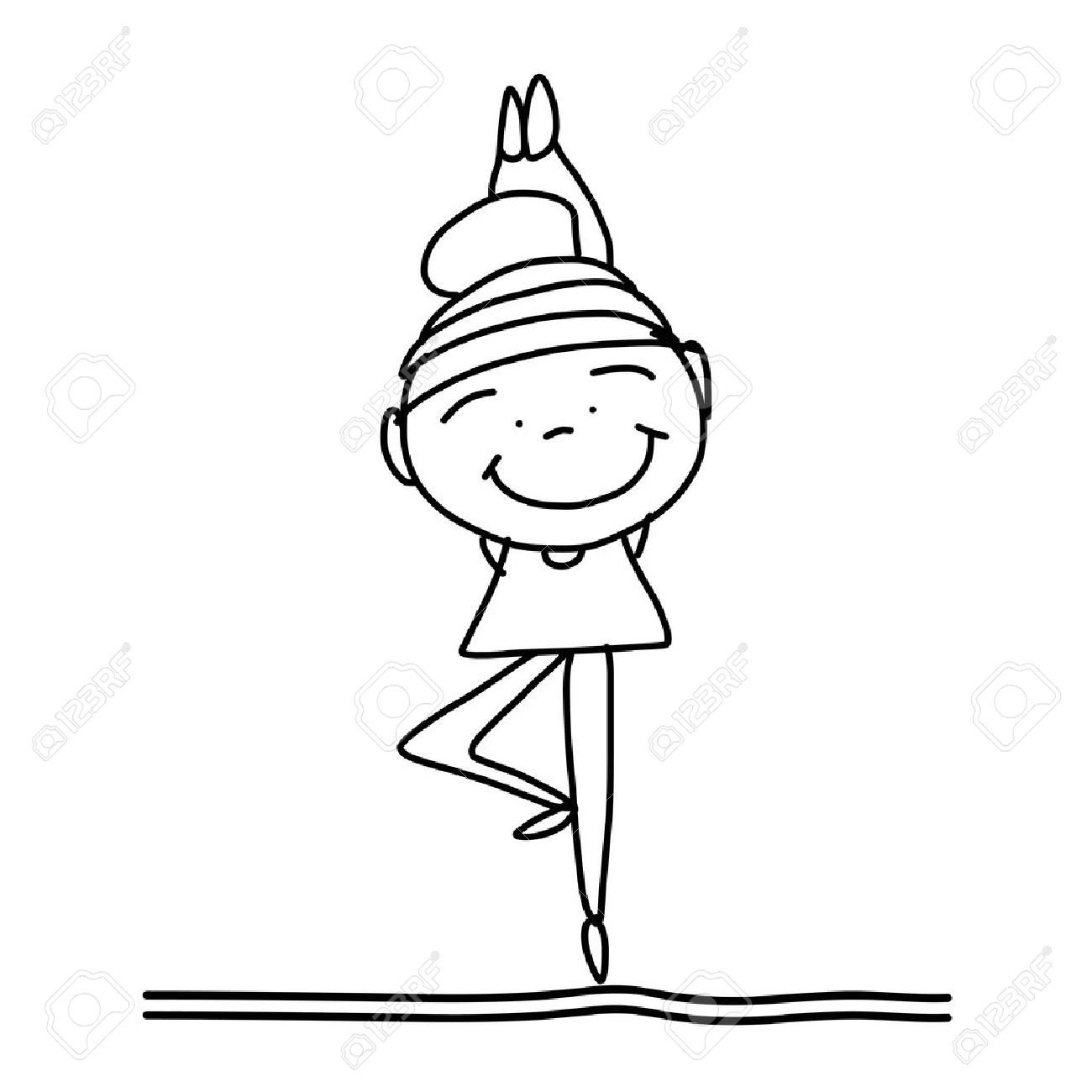 1300x1300 Hand Drawing Cartoon Happy Kids Royalty Free Cliparts, Vectors