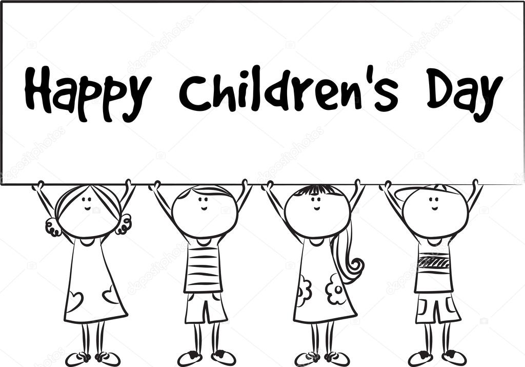 1024x715 Happy Children's Day Stock Photo Wenpei