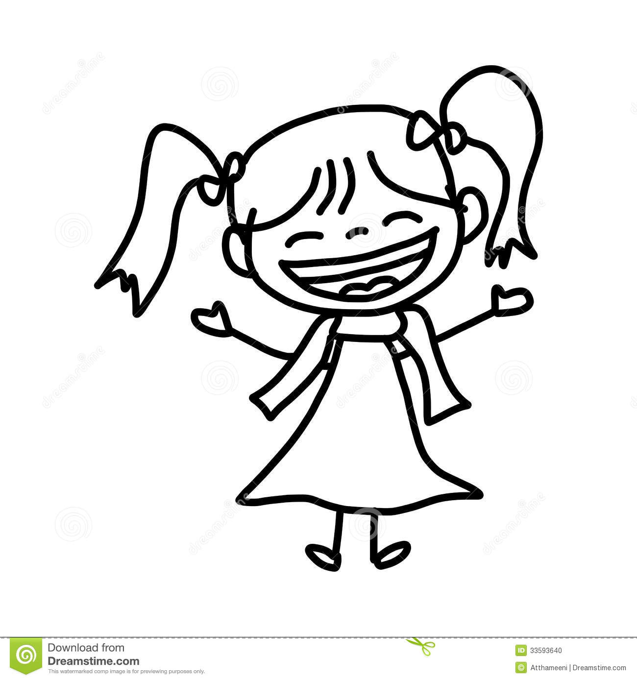 1300x1390 Kid Cartoon Drawing