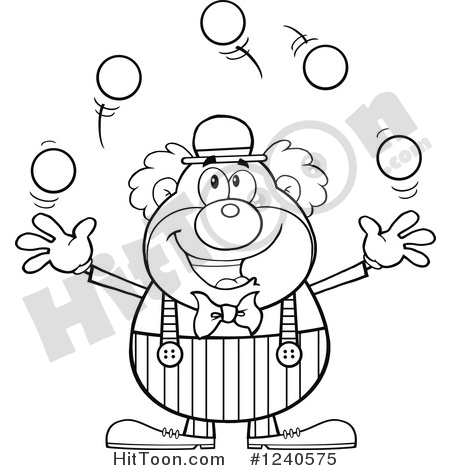450x470 Clown Clipart