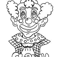220x220 Happy Clown Coloring Pages