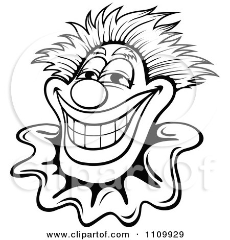 450x470 Royalty Free (Rf) Happy Clown Clipart, Illustrations, Vector