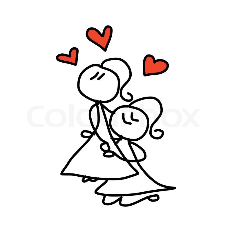 Happy Couple Drawing at GetDrawings | Free download