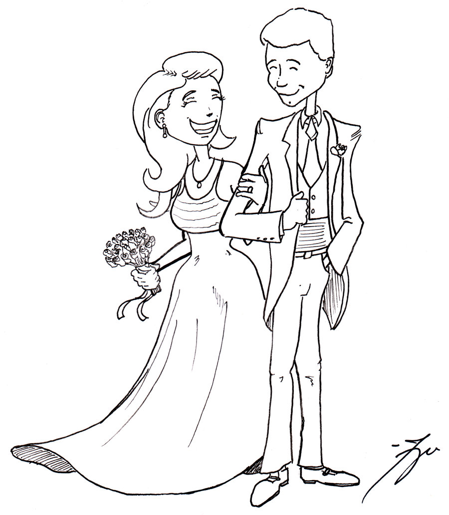 Happy Couple Drawing at GetDrawings | Free download