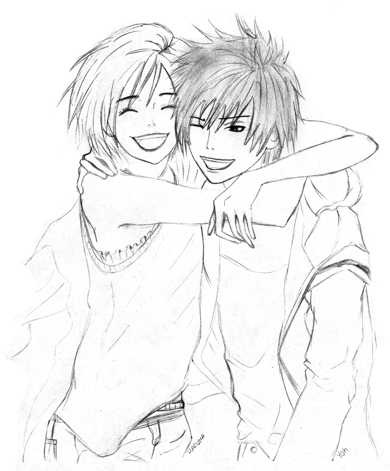 800x967 Happy Couple By Fleeting Life