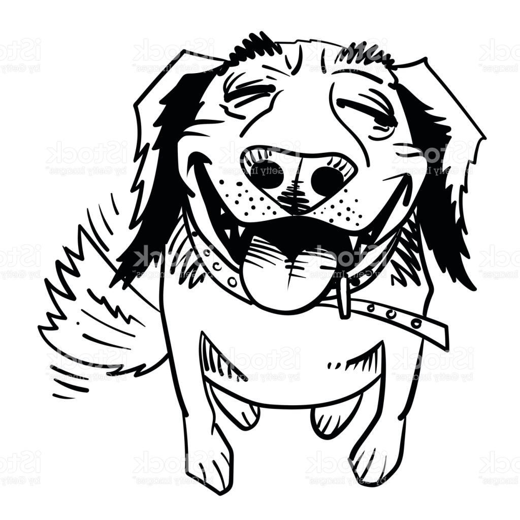 1024x1024 Unique Cartoon Image Of Happy Dog Vector Design