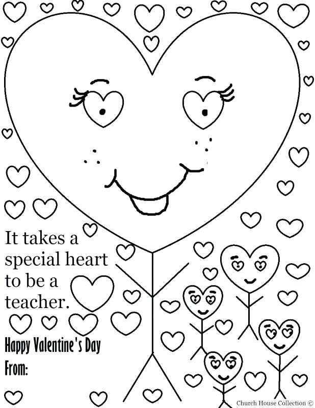 618x800 Amazing Happy Valentines Day Coloring Page Online