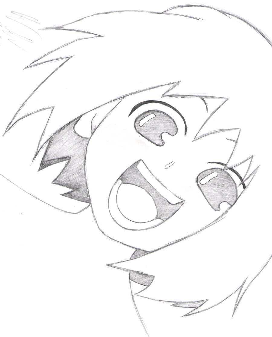 900x1118 Happy Anime By Aaronweb2299