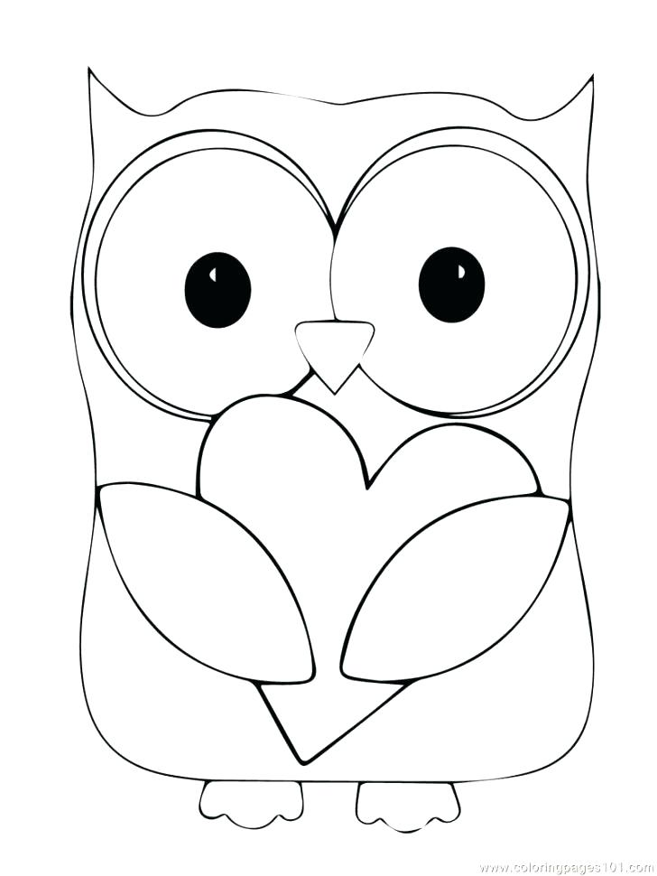 728x970 Owl To Color Happy Owl Coloring Page Owl Colors Images Genesisar.co