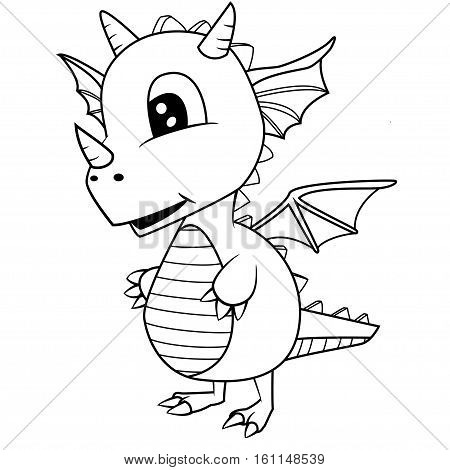 450x470 Illustration Cute Black White Vector Amp Photo Bigstock