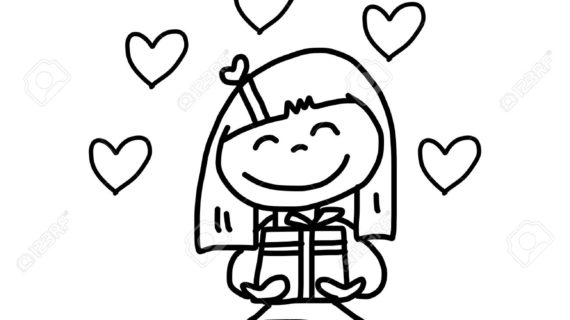 570x320 Birthday Cartoon Drawings Hand Drawing Cartoon Happy Birthday