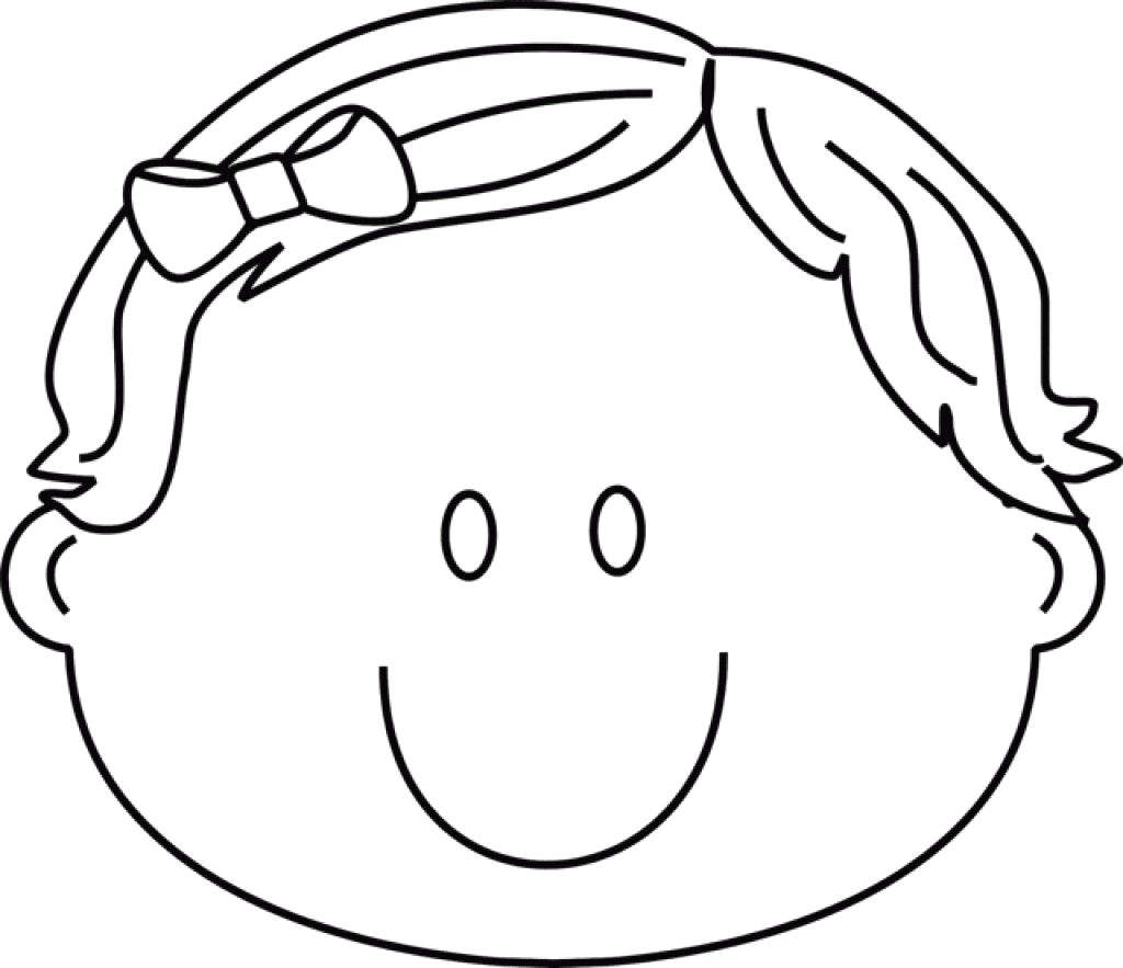 1024x883 Happy Face Coloring Page