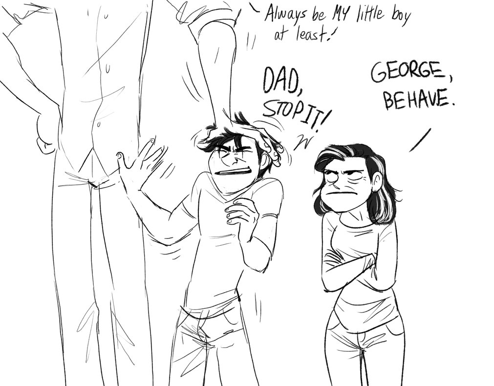 1011x790 Happy Family Yes By Bonka Chan