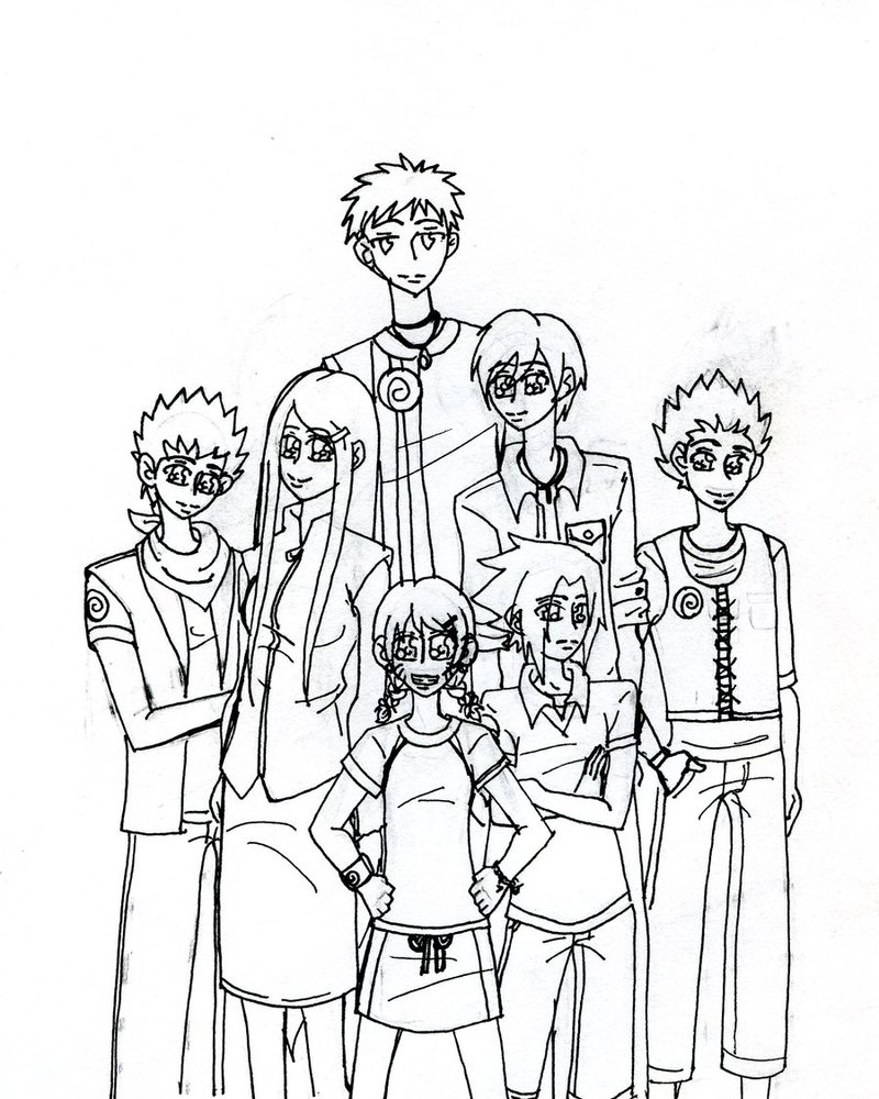 800x1000e Big Happy Family By Celestialjess