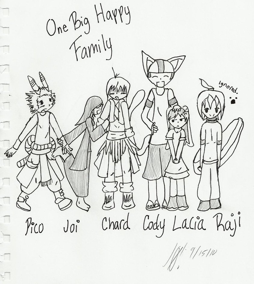 845x946e Big Happy Family By Mmjoixlink