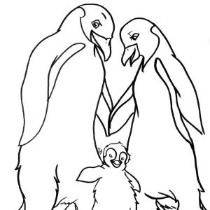 300x300 Happy Feet Coloring Page Coloring Page For Kids