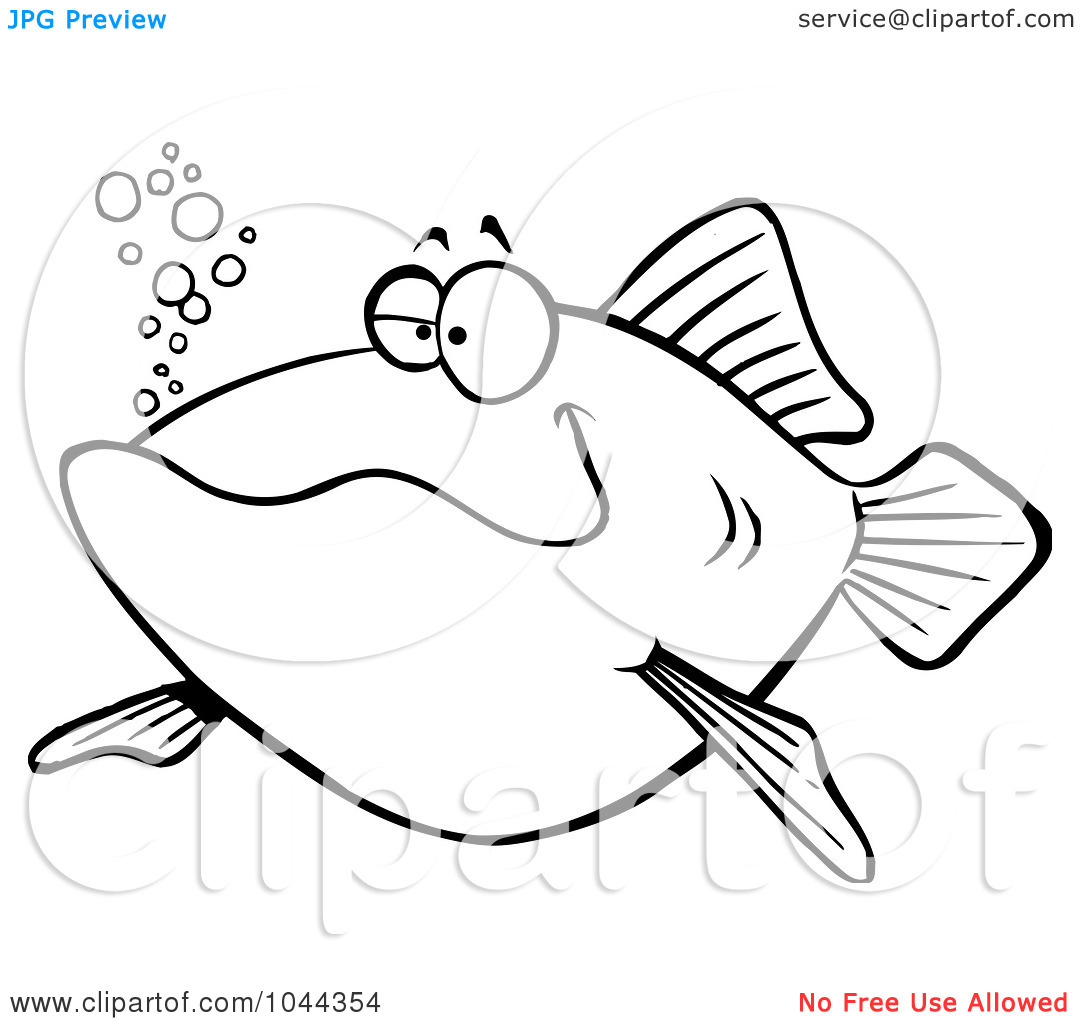 1080x1024 Happy Fish Black Clipart