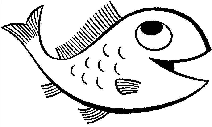 899x538 Happy Fish Coloring Page Amp Coloring Book