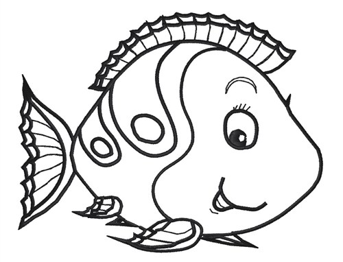 500x382 Outlines Of Fish