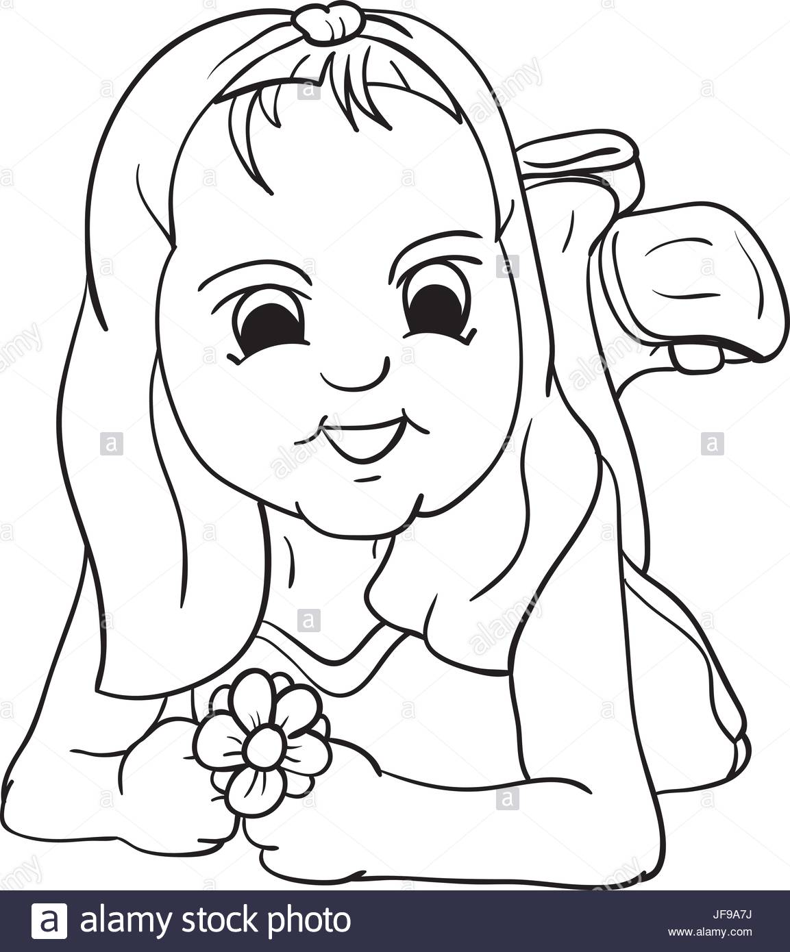 1153x1390 Happy Girl Stock Vector Art Amp Illustration, Vector Image