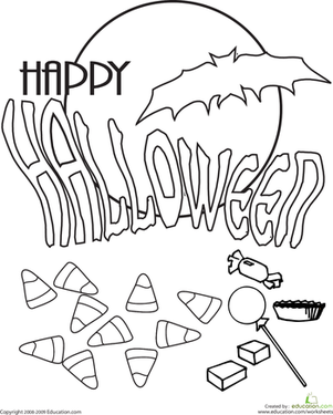 301x375 Halloween Coloring Pages Happy Colouring To Tiny Draw Page
