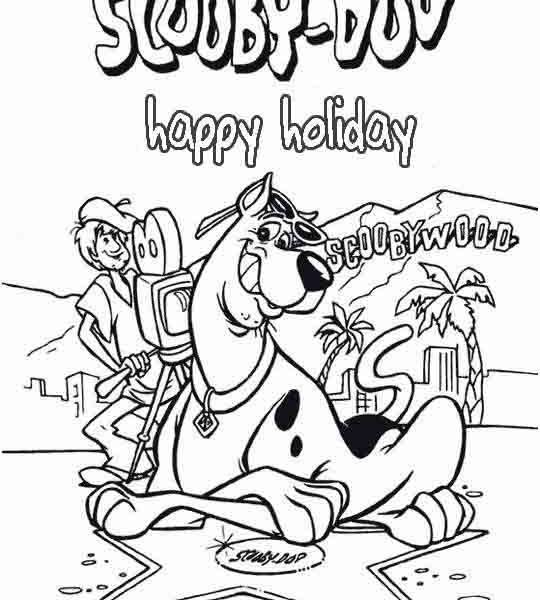 540x600 Holiday Pictures To Colour Happy Holidays Coloring Pages Bltidm