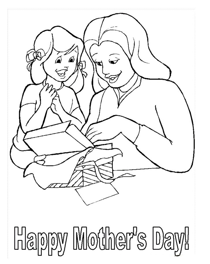 728x912 Mother Day Activities Crafts, Clipart, Sketch, Drawing, Printable